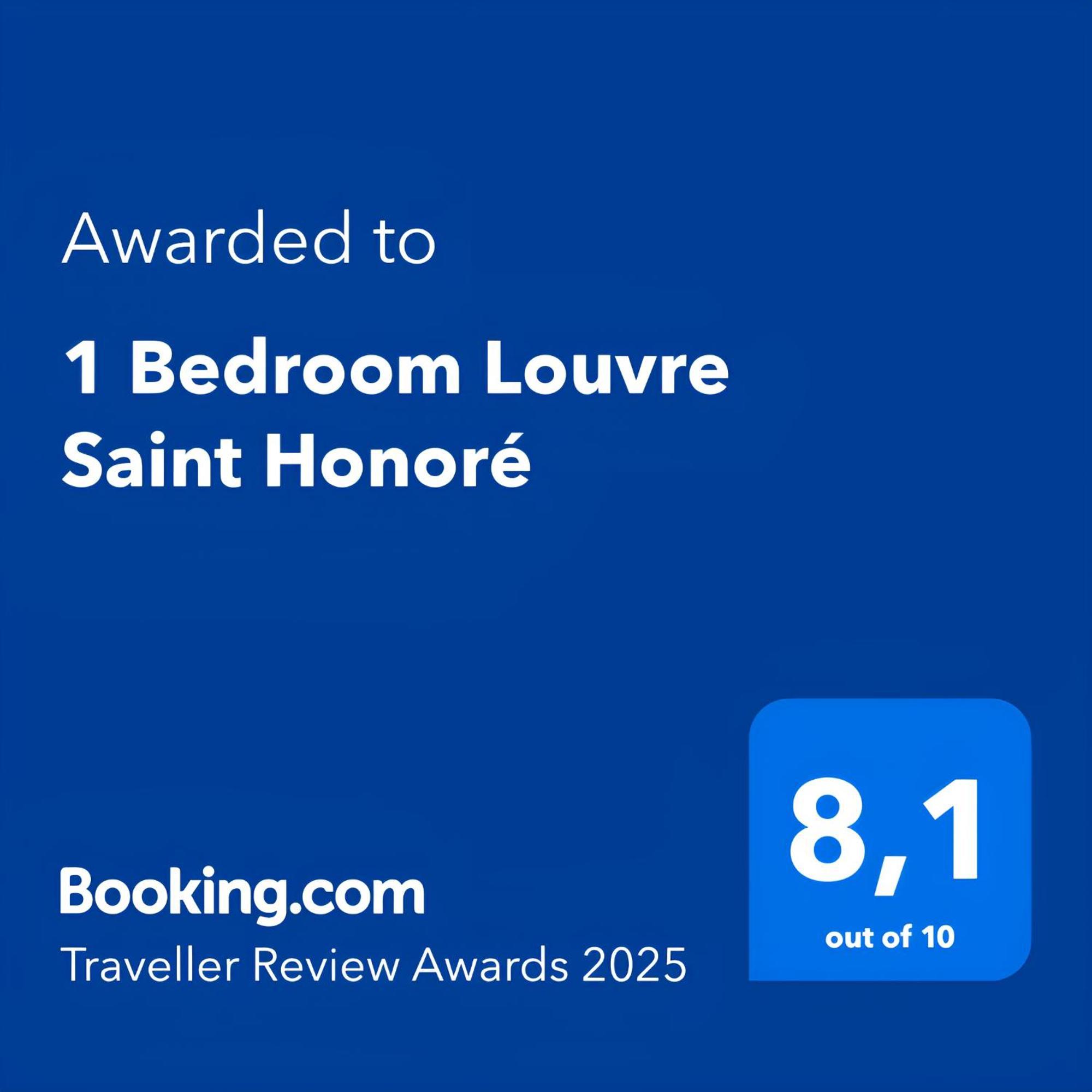 1 Bedroom Louvre Saint Honore Free Netflix Paris Luaran gambar